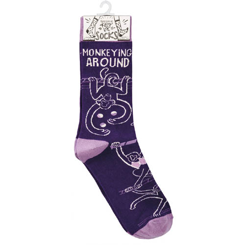 Monkeying Around Themed Comfy Socks With $195+ Order